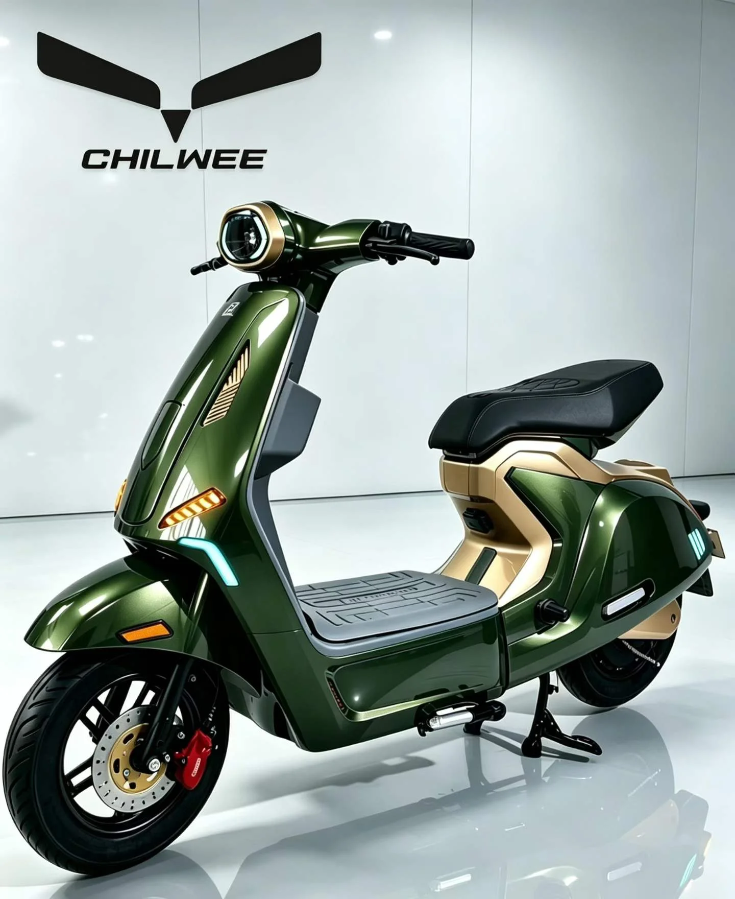 LIHAZE scooter side